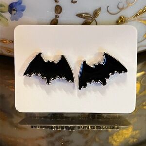 Bat Stud Earrings